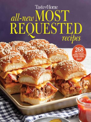 cover image of Taste of Home All-New Most Requested Recipes